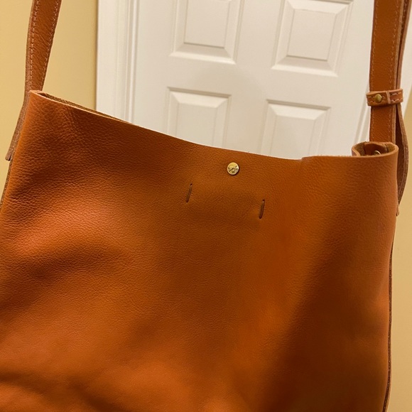 HOST PICK!! Il Bisonte Vachetta Leather VINTAGE Shoulder Bag Made in Italy NWT - Picture 7 of 12